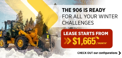 THE 906 IS READY FOR ALL
YOUR WINTER CHALLENGES - 906 Compact Wheel Loader