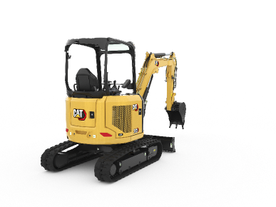 Cat mini excavator