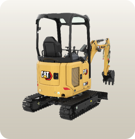 Cat mini excavator 301.7