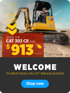 Cat mini excavator deals